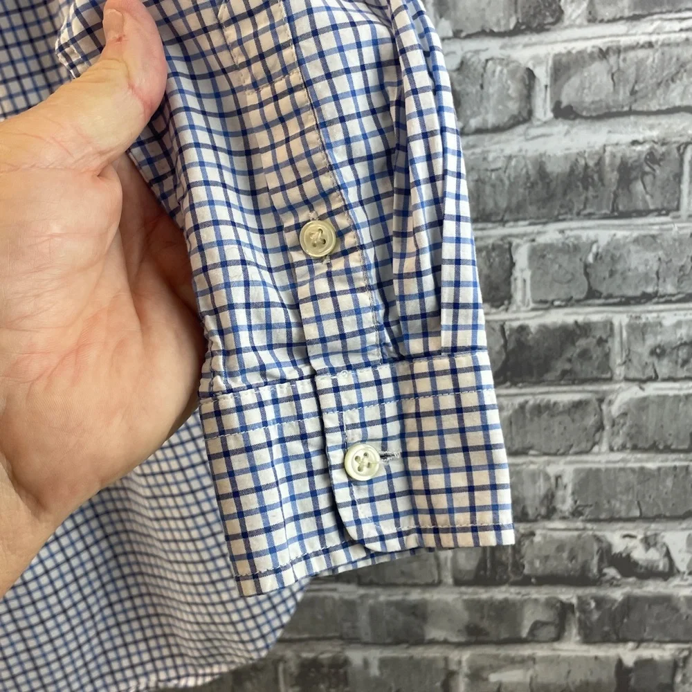 Ralph‎ Lauren Navy and White Checkered Shirt
